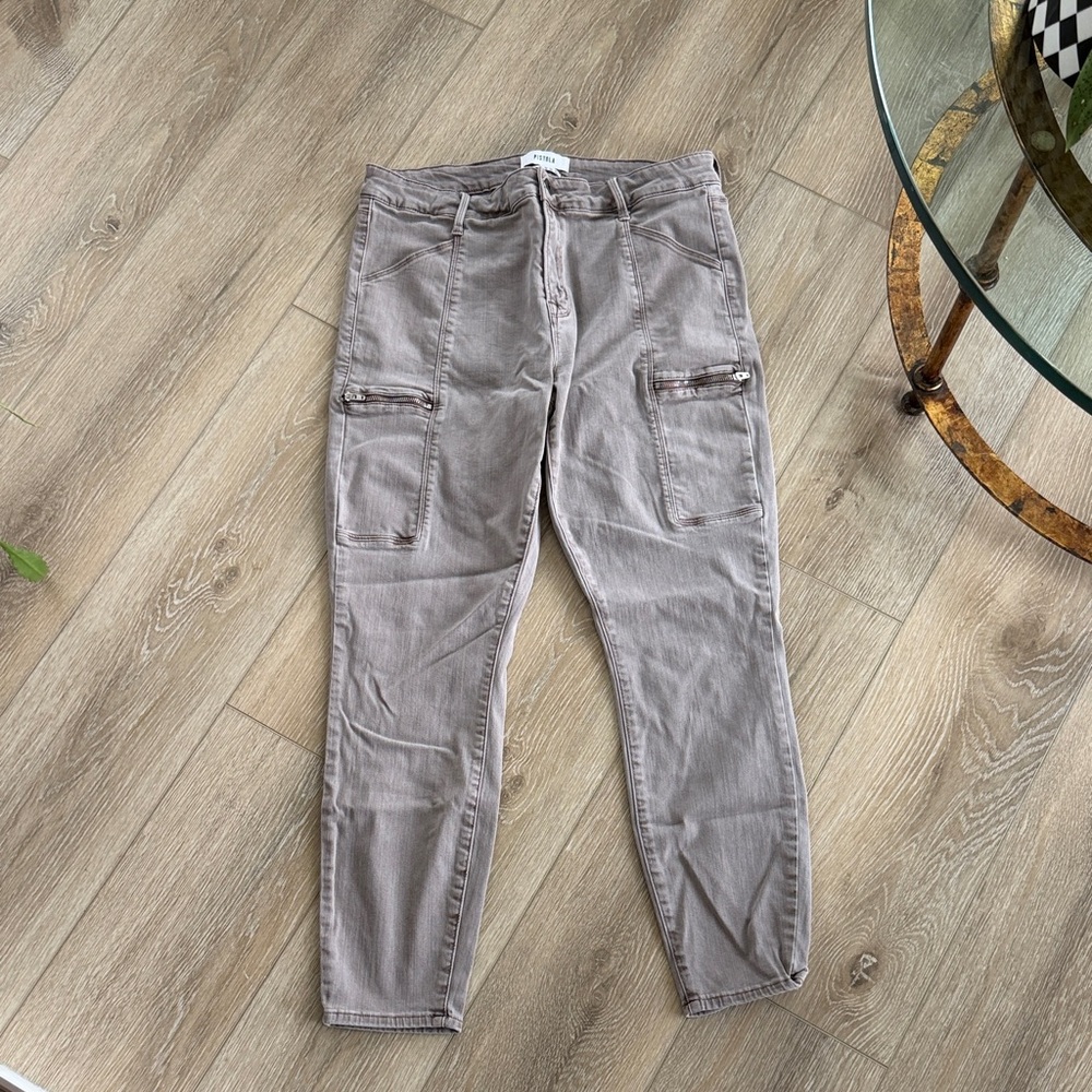 Pistola Taupe Cargo Skinny Jeans